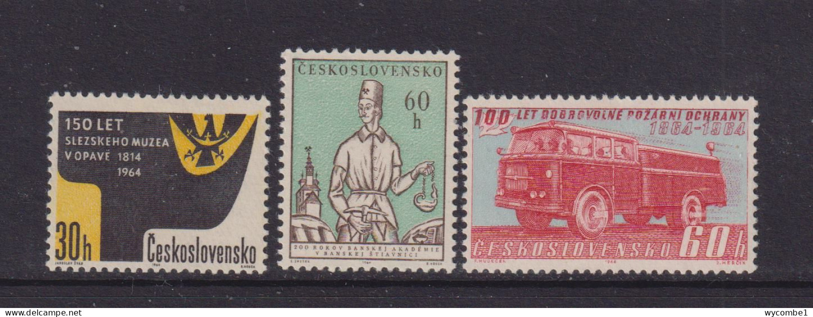 CZECHOSLOVAKIA  - 1964 Anniversaries Set Never Hinged Mint - Nuovi