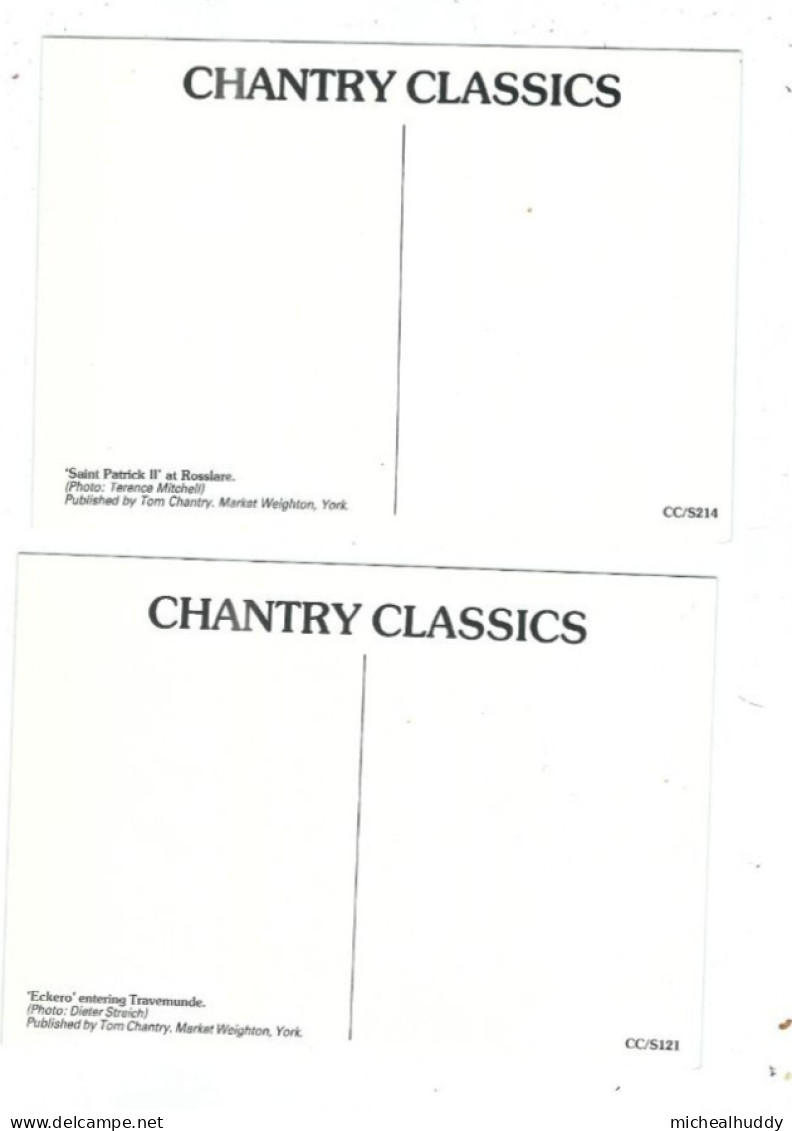 2  MORE POSTCARDS  FERIES PUBLISHED BY CHANTRY CLASSICS - Fähren