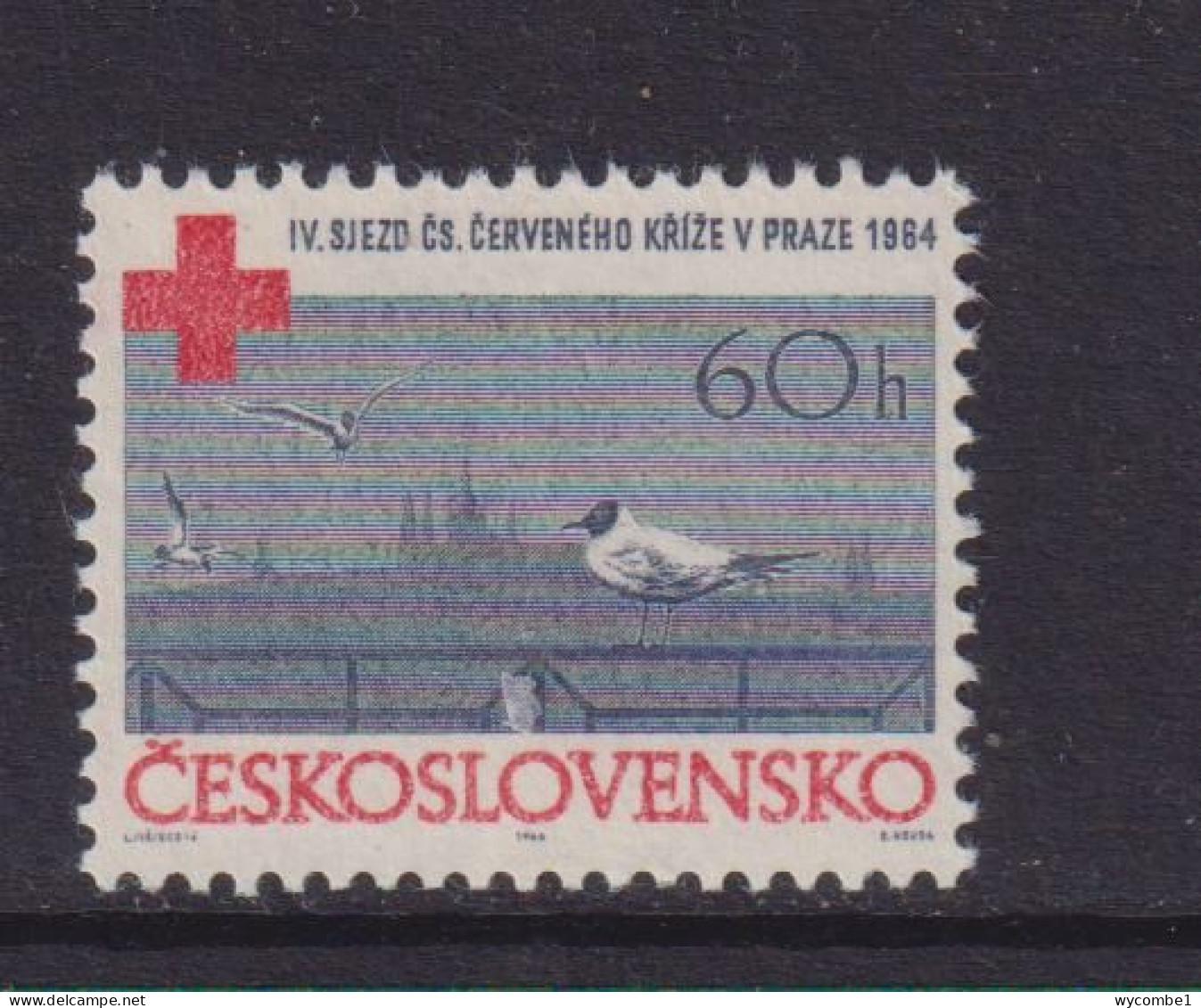 CZECHOSLOVAKIA  - 1964 Red Cross 60h Never Hinged Mint - Ungebraucht