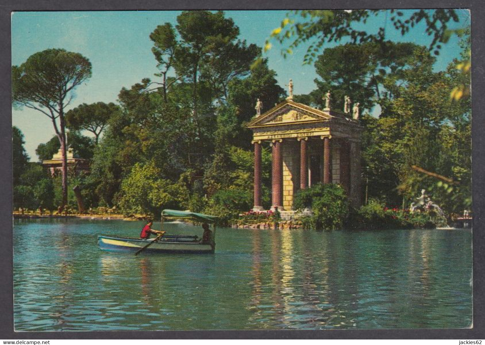 120160/ ROMA, Villa Borghese, Il Laghetto - Parques & Jardines