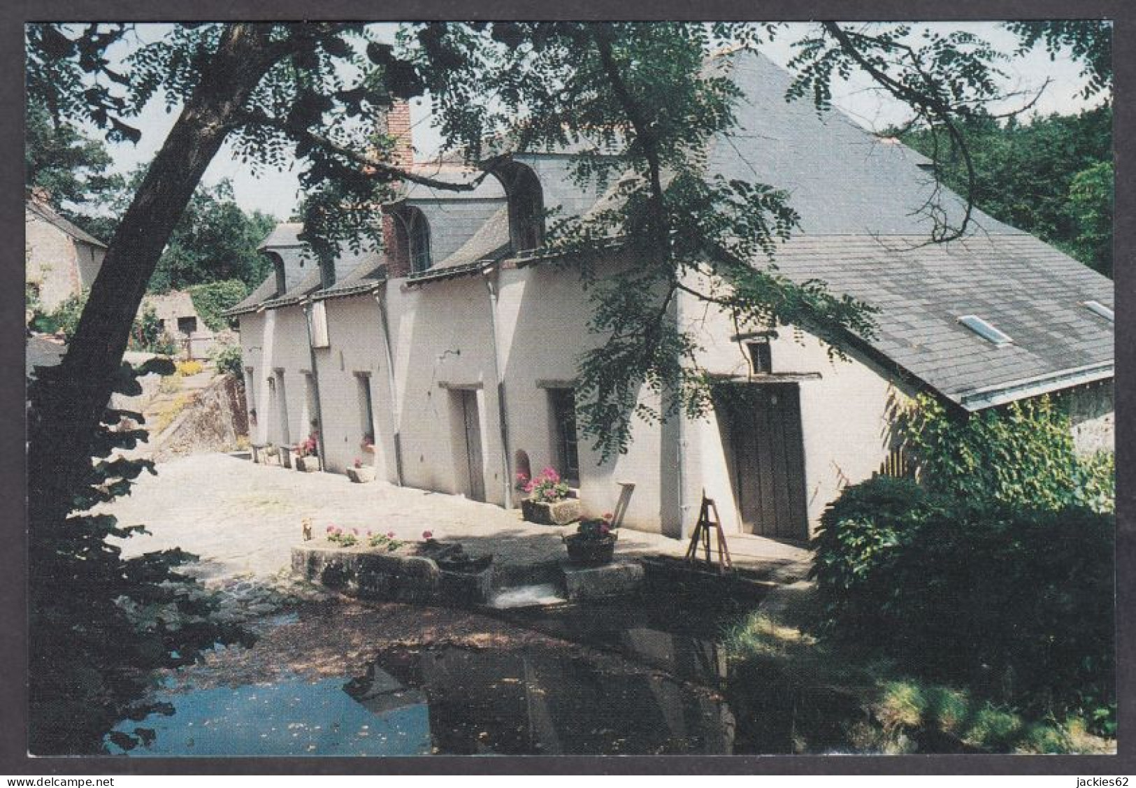 129449/ LA POMMERAYE, Le Moulin De Bêne, L'arrivée Par Le Bief - Other & Unclassified