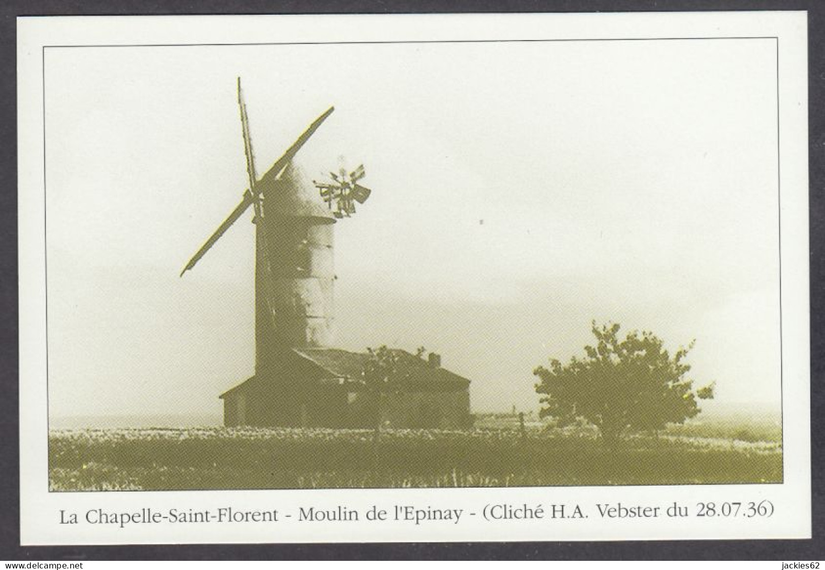 129448/ LA CHAPELLE-SAINT-FLORENT, Moulin De L'Epinay, Reproduction CPA - Autres & Non Classés