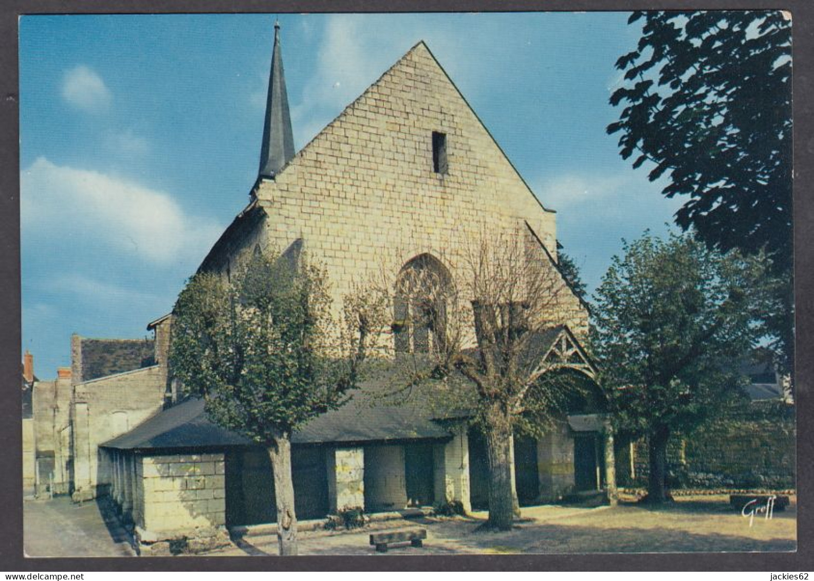 122937/ FONTEVRAUD, Église Saint-Michel - Sonstige & Ohne Zuordnung