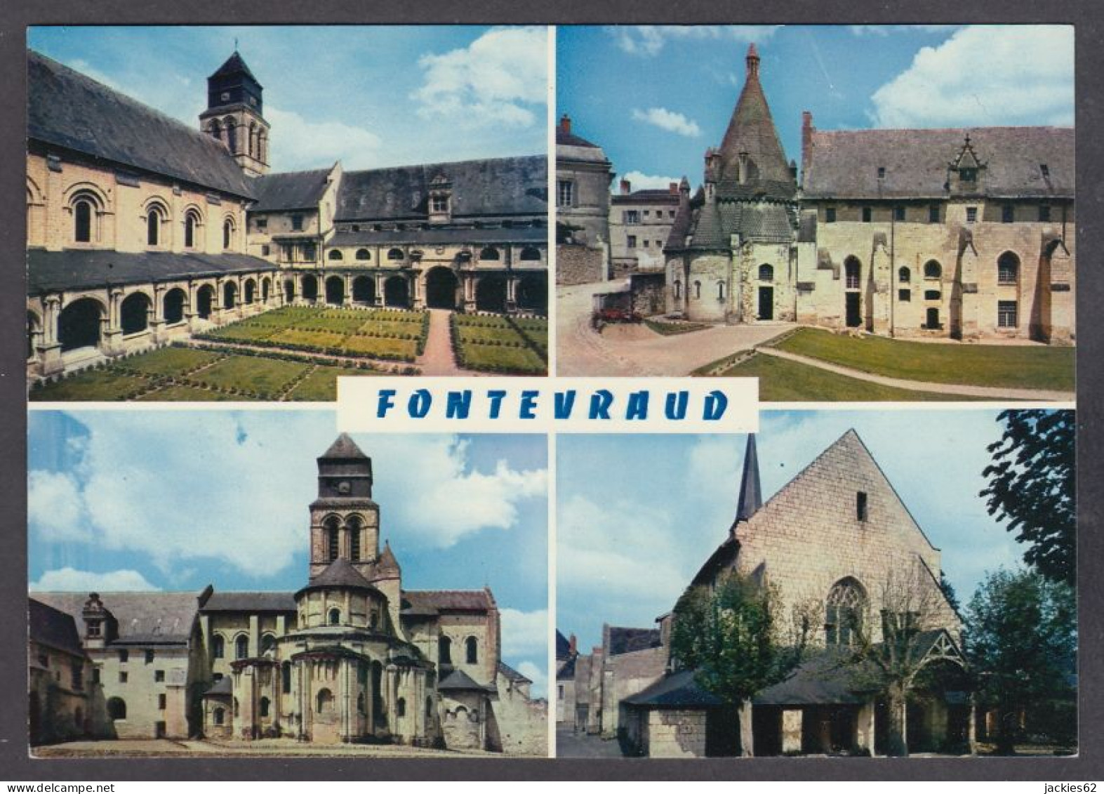 122936/ FONTEVRAUD, Abbaye Notre-Dame - Autres & Non Classés