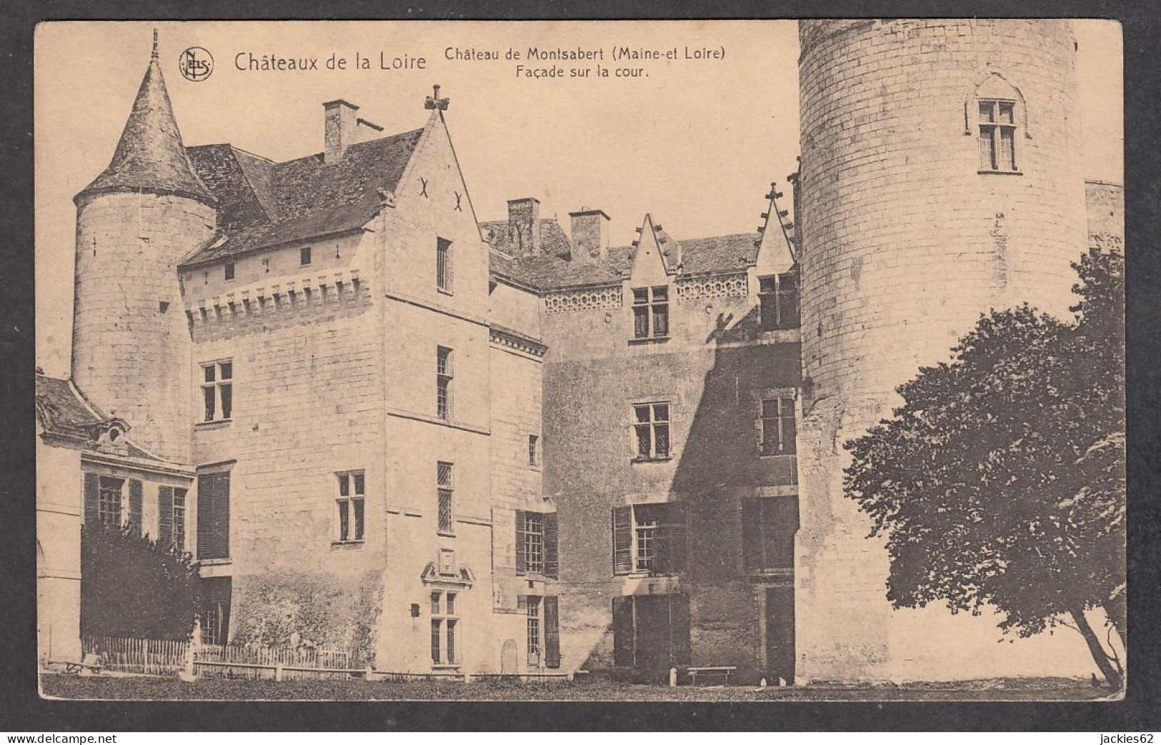 101278/ COUTURES, Château De Montsabert, Façade Sur La Cour - Autres & Non Classés