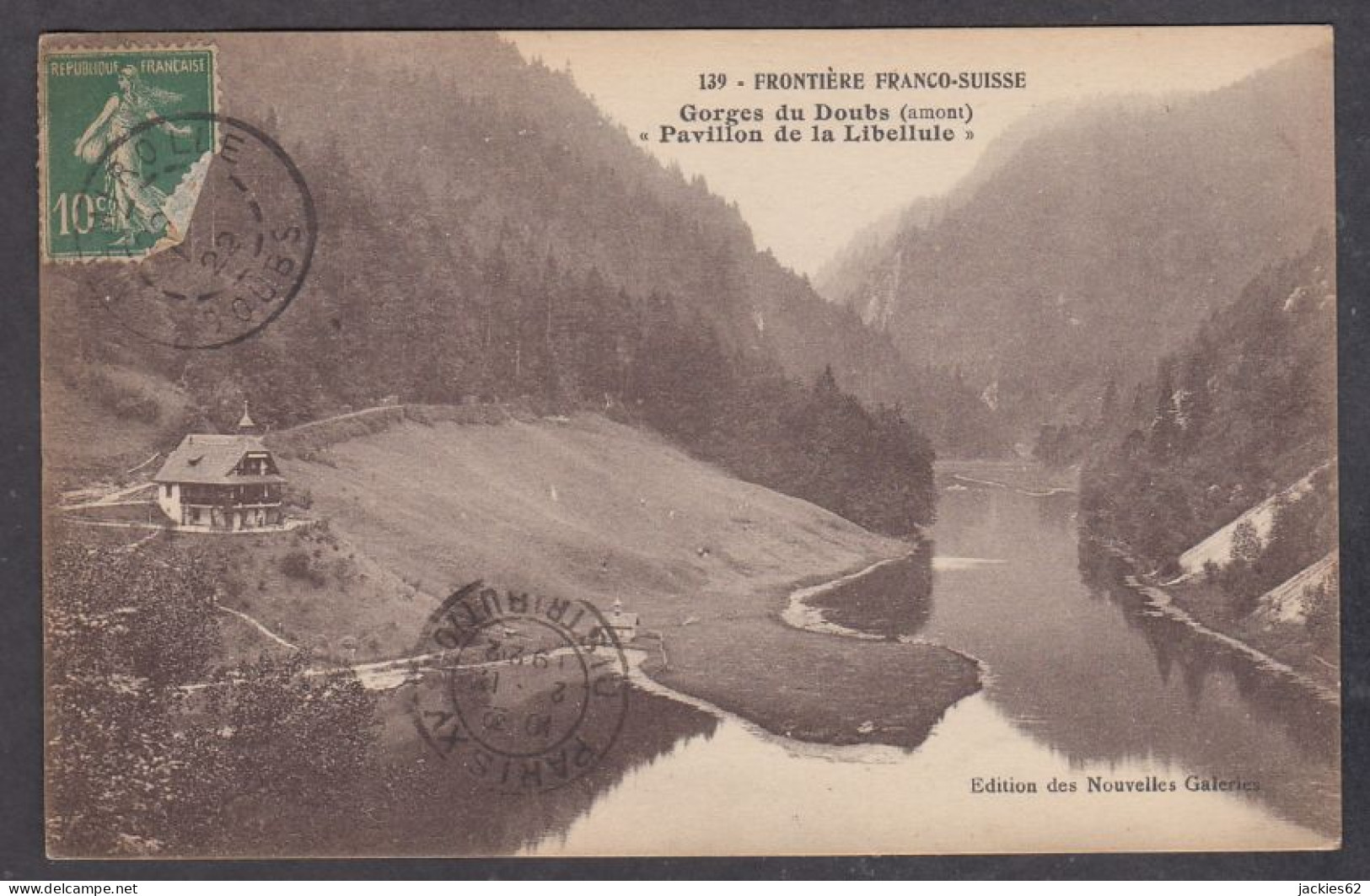 123156/ LA CHAUX-DE-FONDS, Maison Monsieur, *Pavillon De La Libellule*, Gorges Du Doubs - La Chaux-de-Fonds