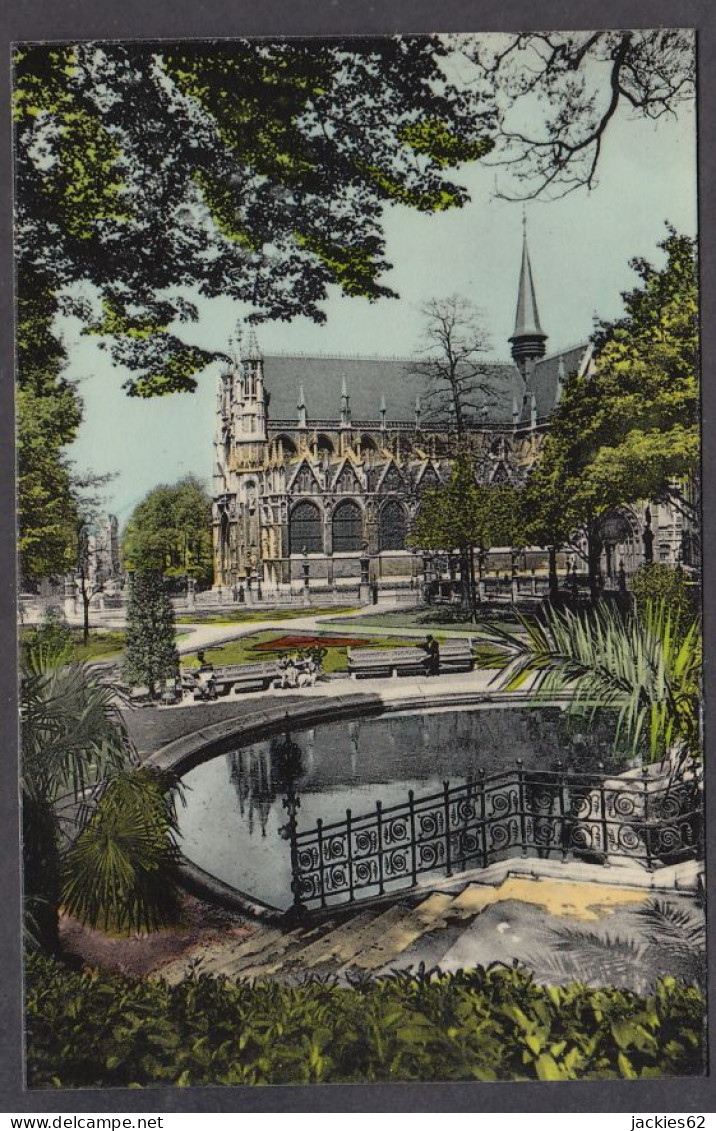 118883/ BRUXELLES, Square Du Petit-Sablon Et Eglise Notre-Dame Du Sablon - Places, Squares