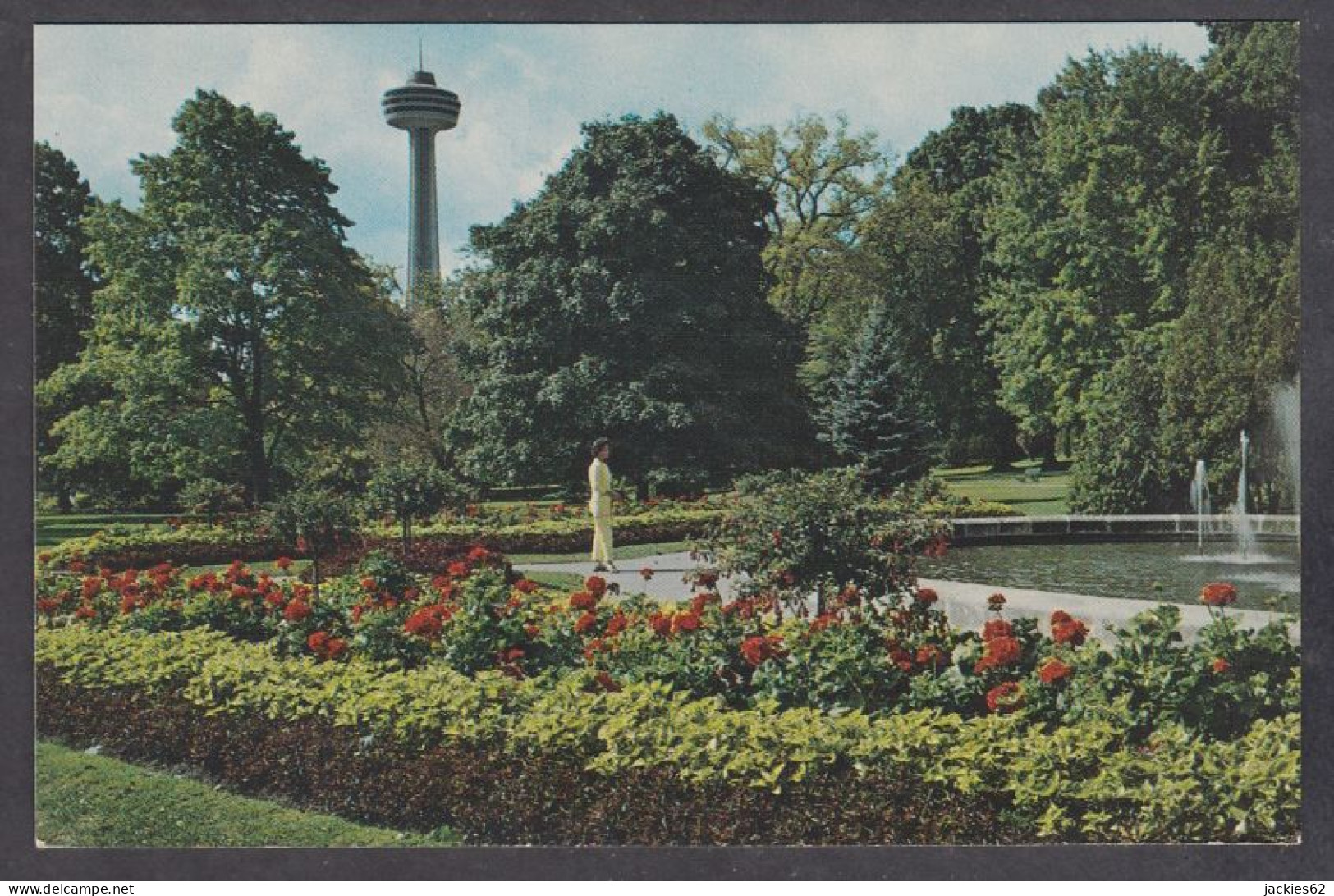 127591/ NIAGARA FALLS, View Of Queen Victoria Park And Skylon Tower - Cataratas Del Niágara