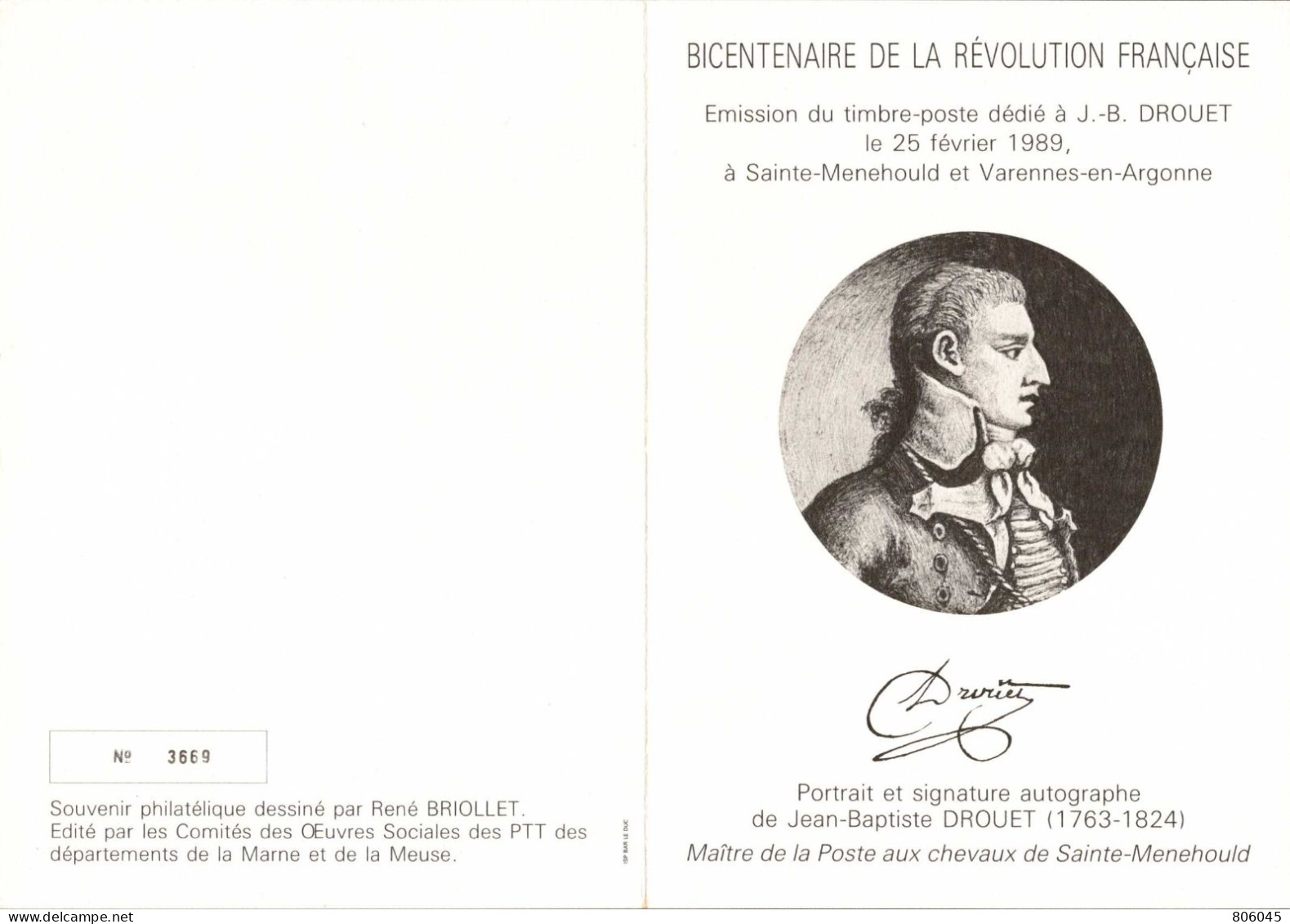 France 1989 - Fuite De Louis XVI - Revolución Francesa