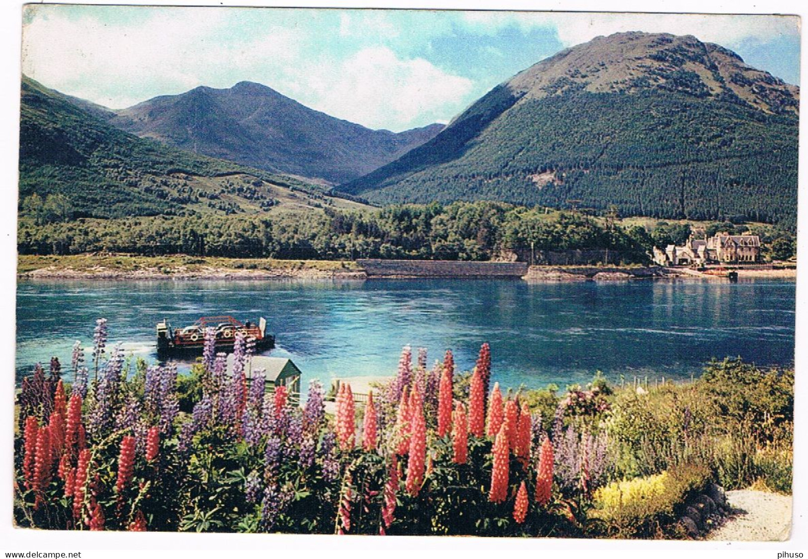 SCH-1663  BALLACHULISH FERRY - Veerboten