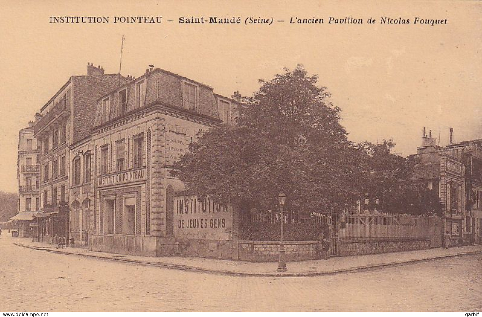 France - Paris - Saint Mandé - L'ancien Pavillon De Nicolas Fouquet - Cpa Nv - Sonstige & Ohne Zuordnung