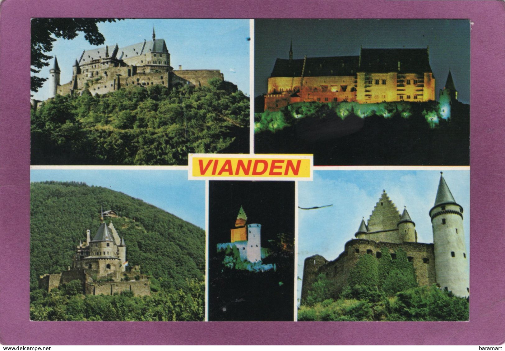 VIANDEN  Les Châteaux Multivues - Vianden