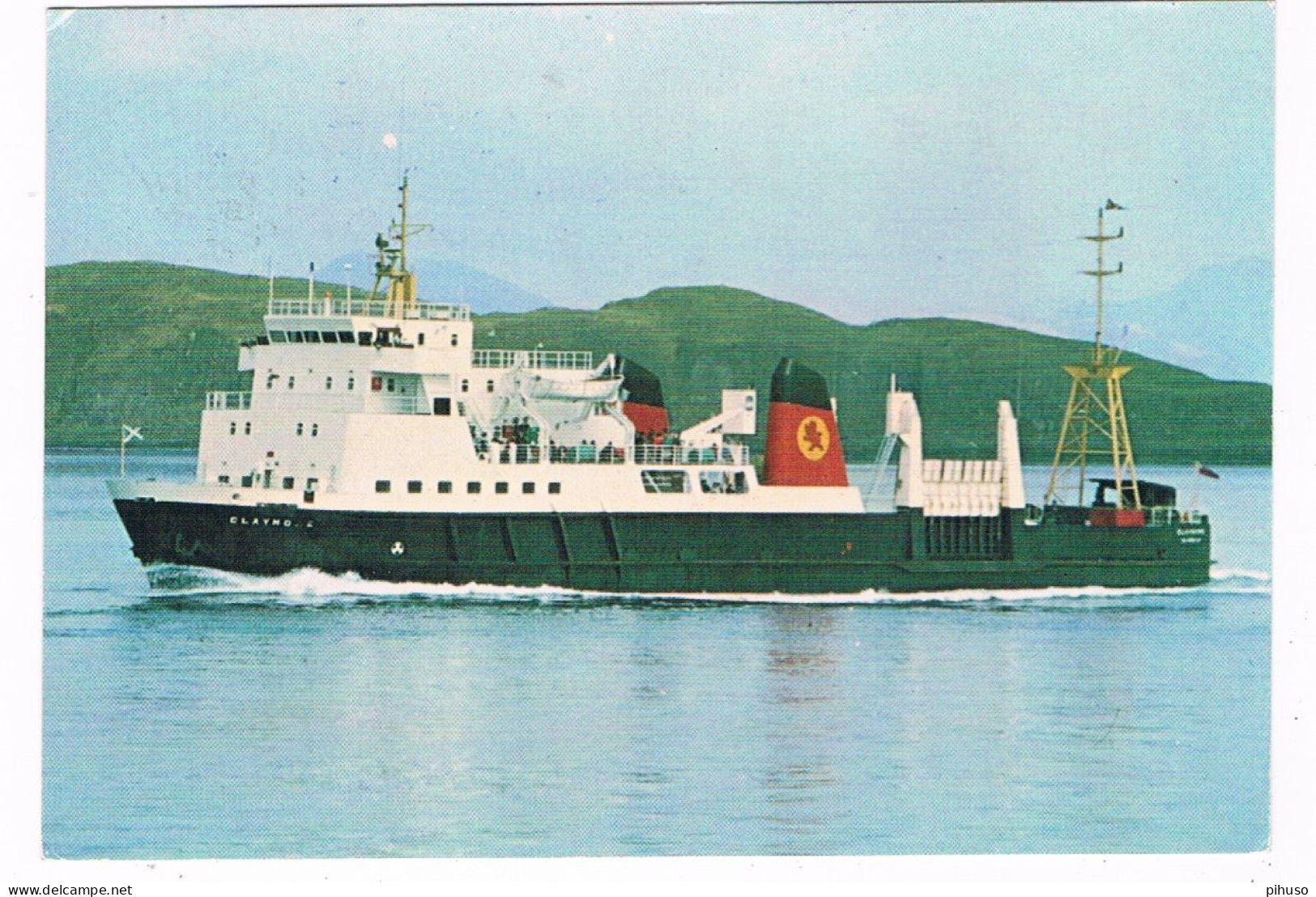 SCH-1664   M.V. CLAYMORE ; - Ferries