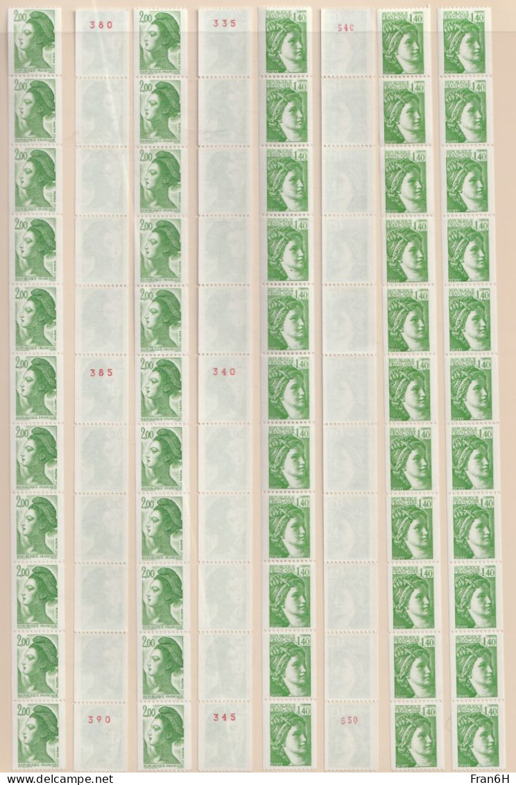 Lot De 23 Roulettes - Neufs ** - MNH - Francobolli In Bobina