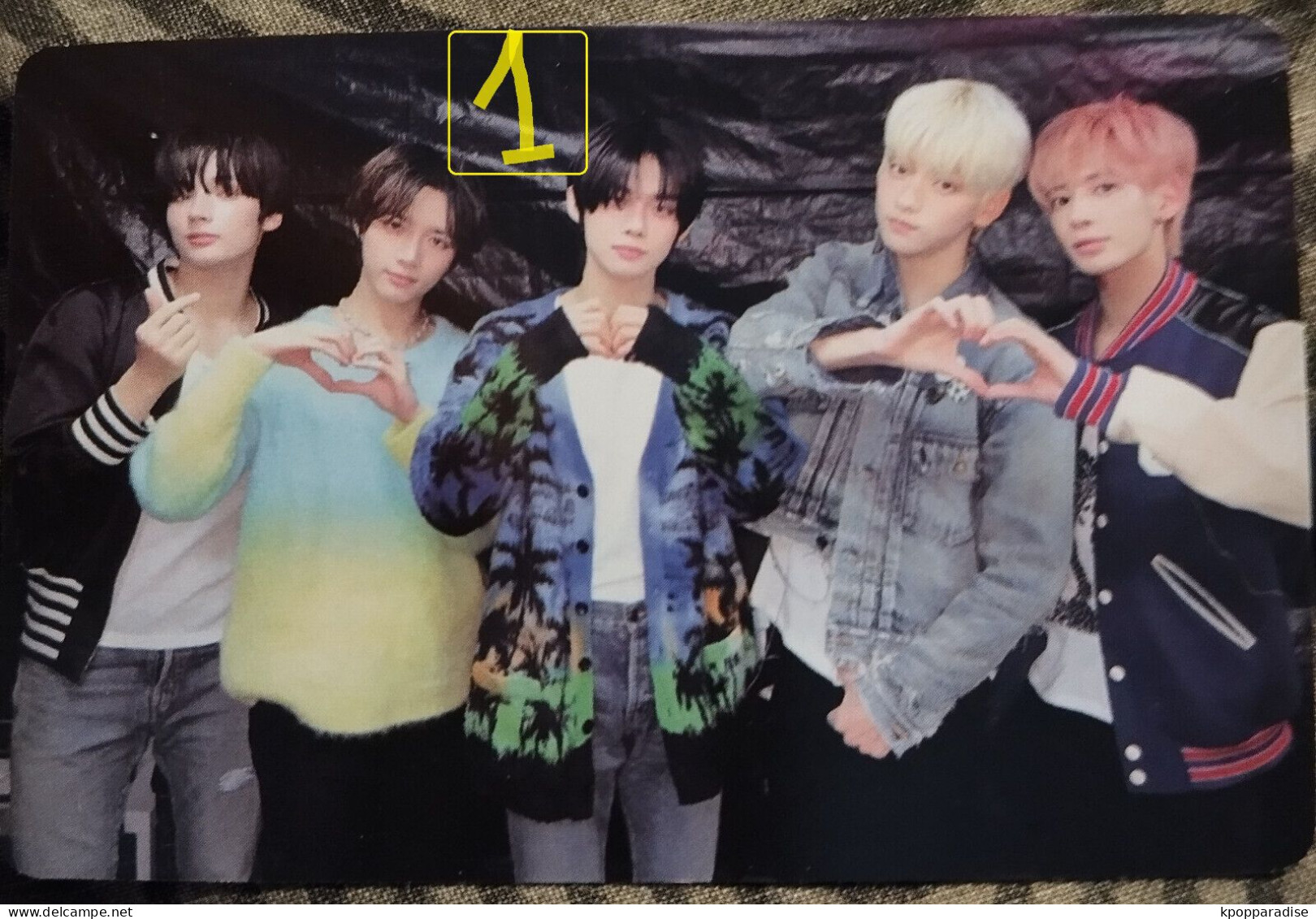 Photocard K POP Au Choix  TXT Act : Sweet Mirage - Other Products