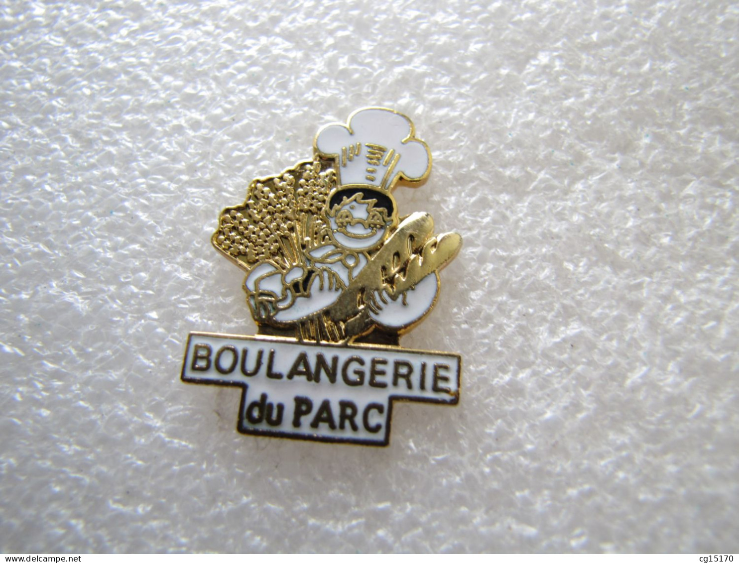 PIN'S     BOULANGERIE DU PARC   Email Grand Feu - Lebensmittel