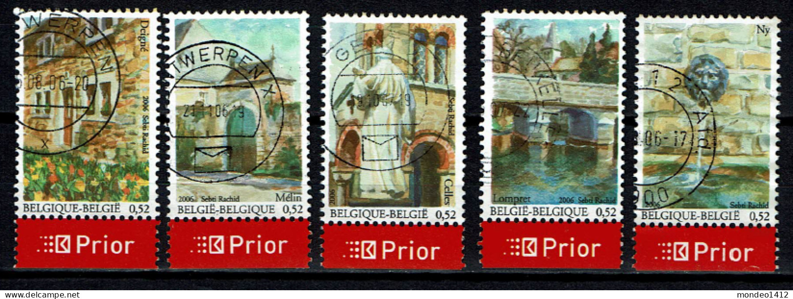 België OBP 3541/3545 - La Wallonie Idyllique - Série Complète - Used Stamps