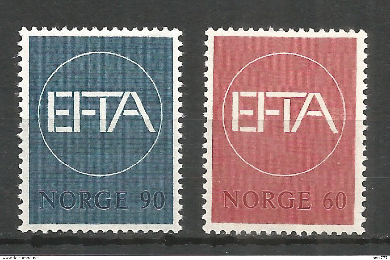 NORWAY 1967 Mint MNH(**) Mi.# 551-52 - Neufs