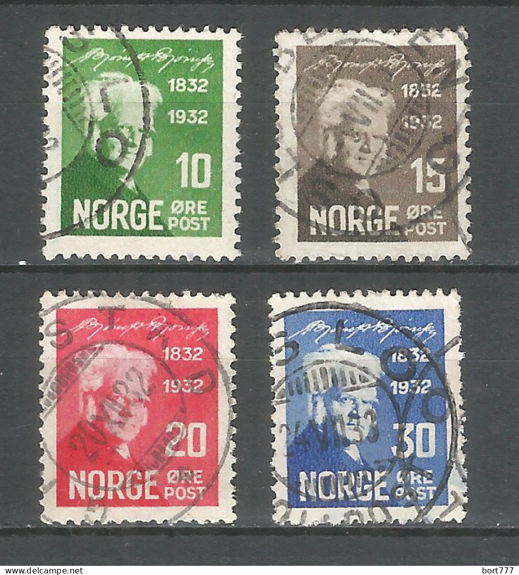 Norway 1932 Used Stamps  Set Michel # 163-166 - Gebraucht