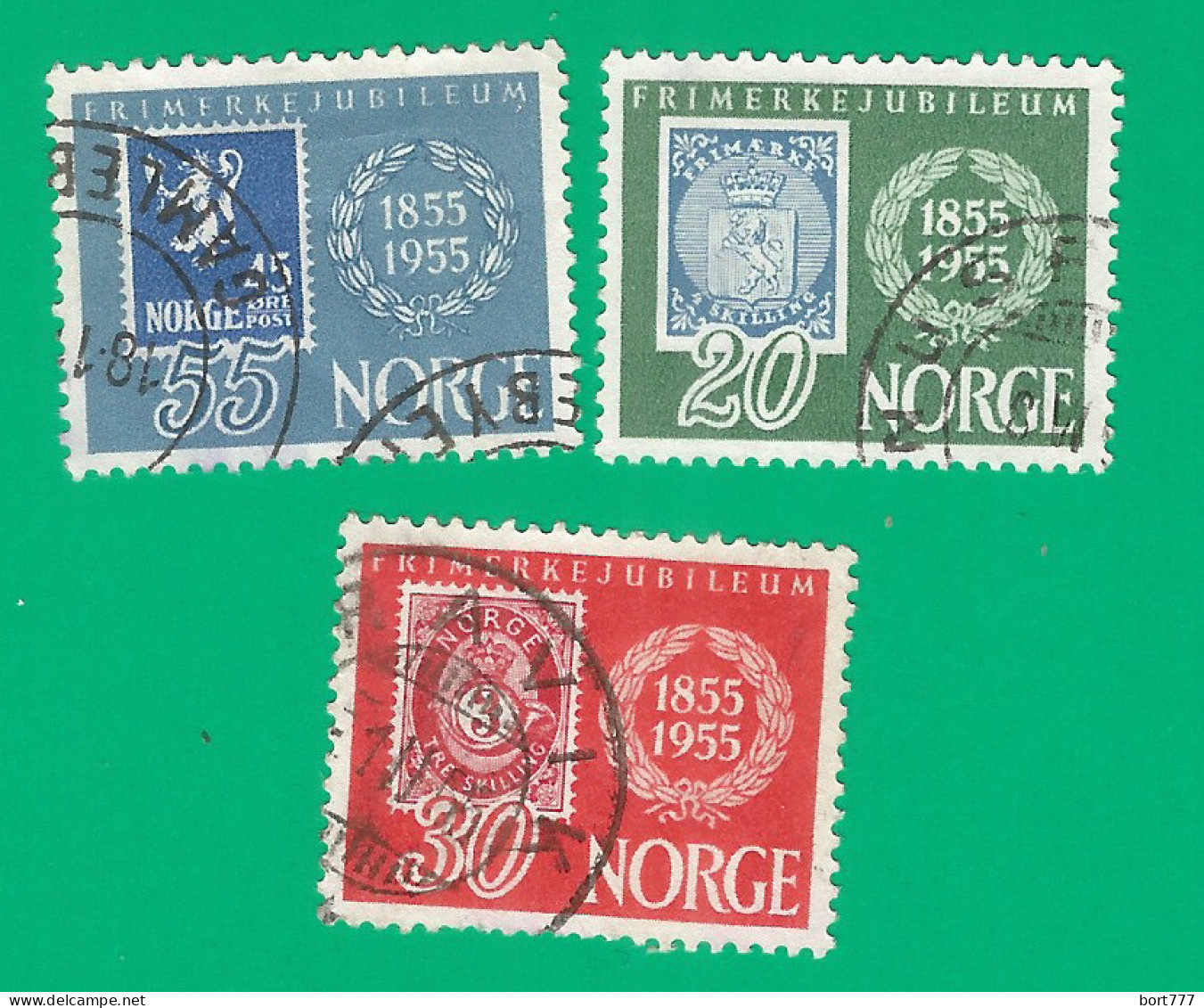 Norway 1955 Used Stamps Set - Gebruikt