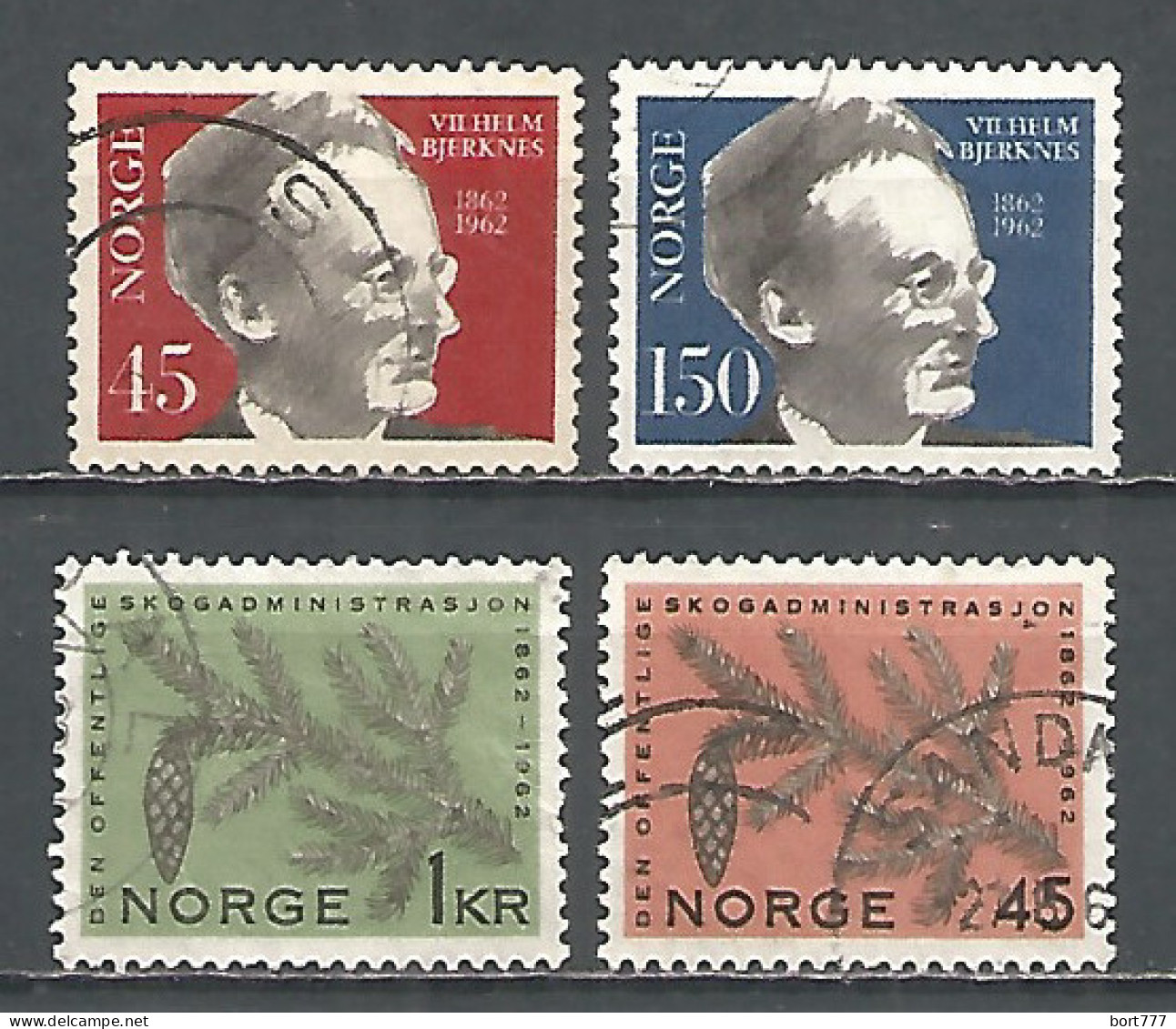 Norway 1962 Used Stamps  - Usati