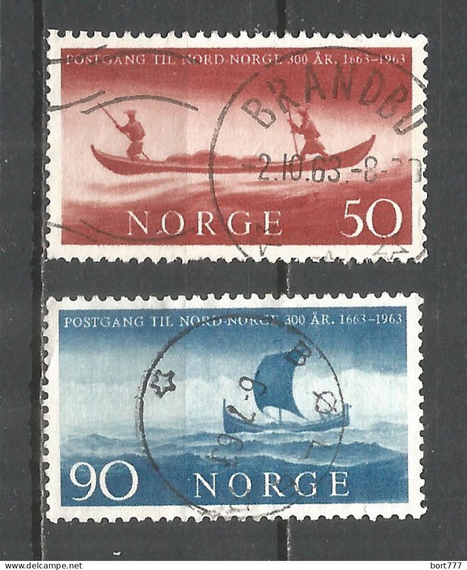 Norway 1963 Used Stamps Mi.# 494-495 - Oblitérés