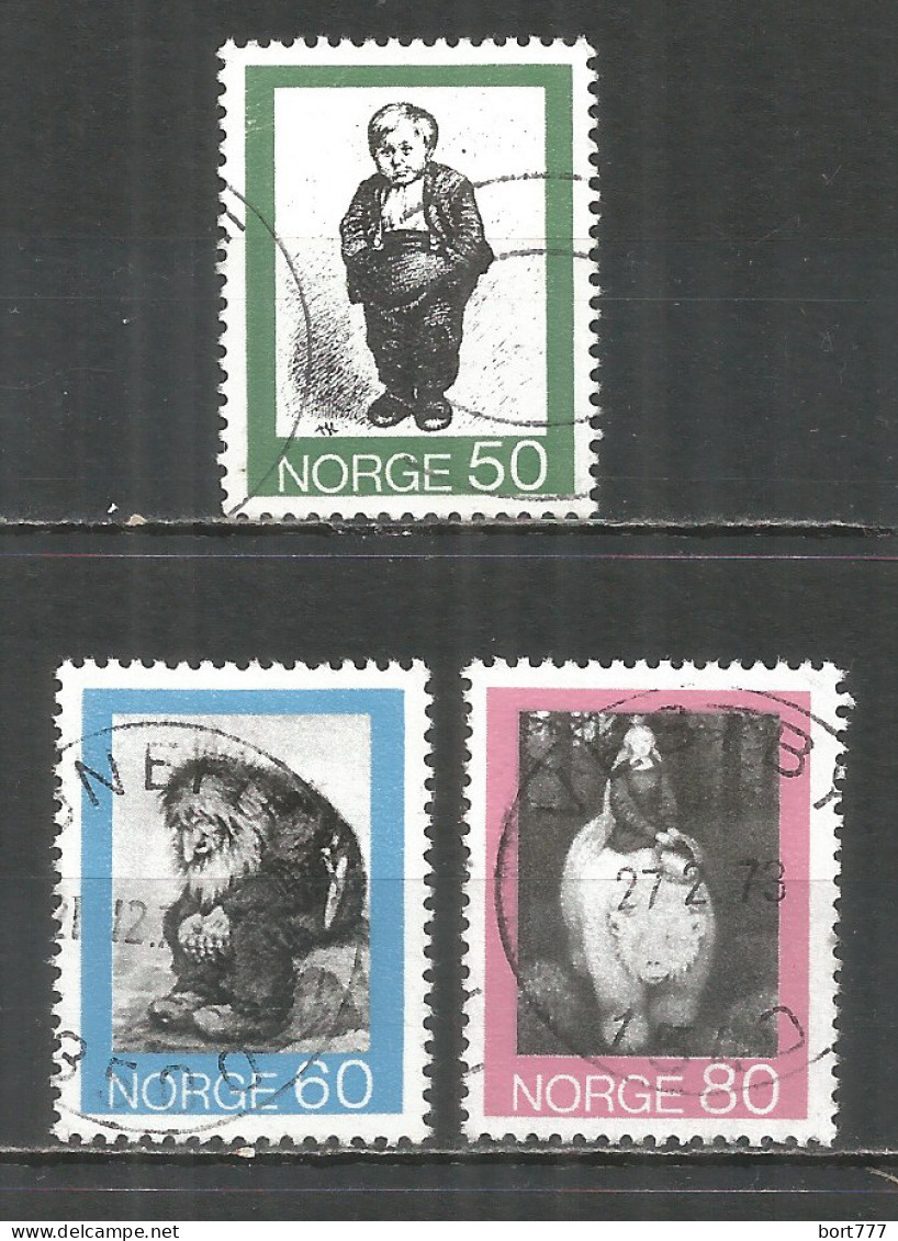 Norway 1972 Used Stamps Mi.# 652-654 - Gebraucht