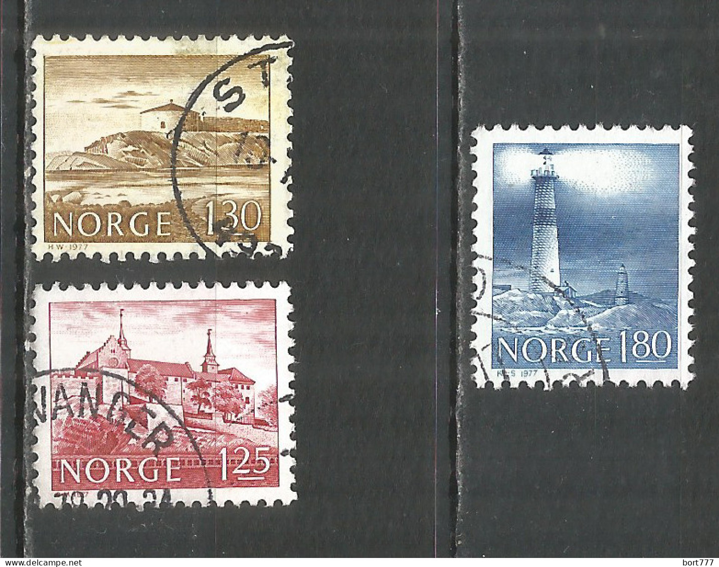 Norway 1977 Used Stamps Set - Oblitérés