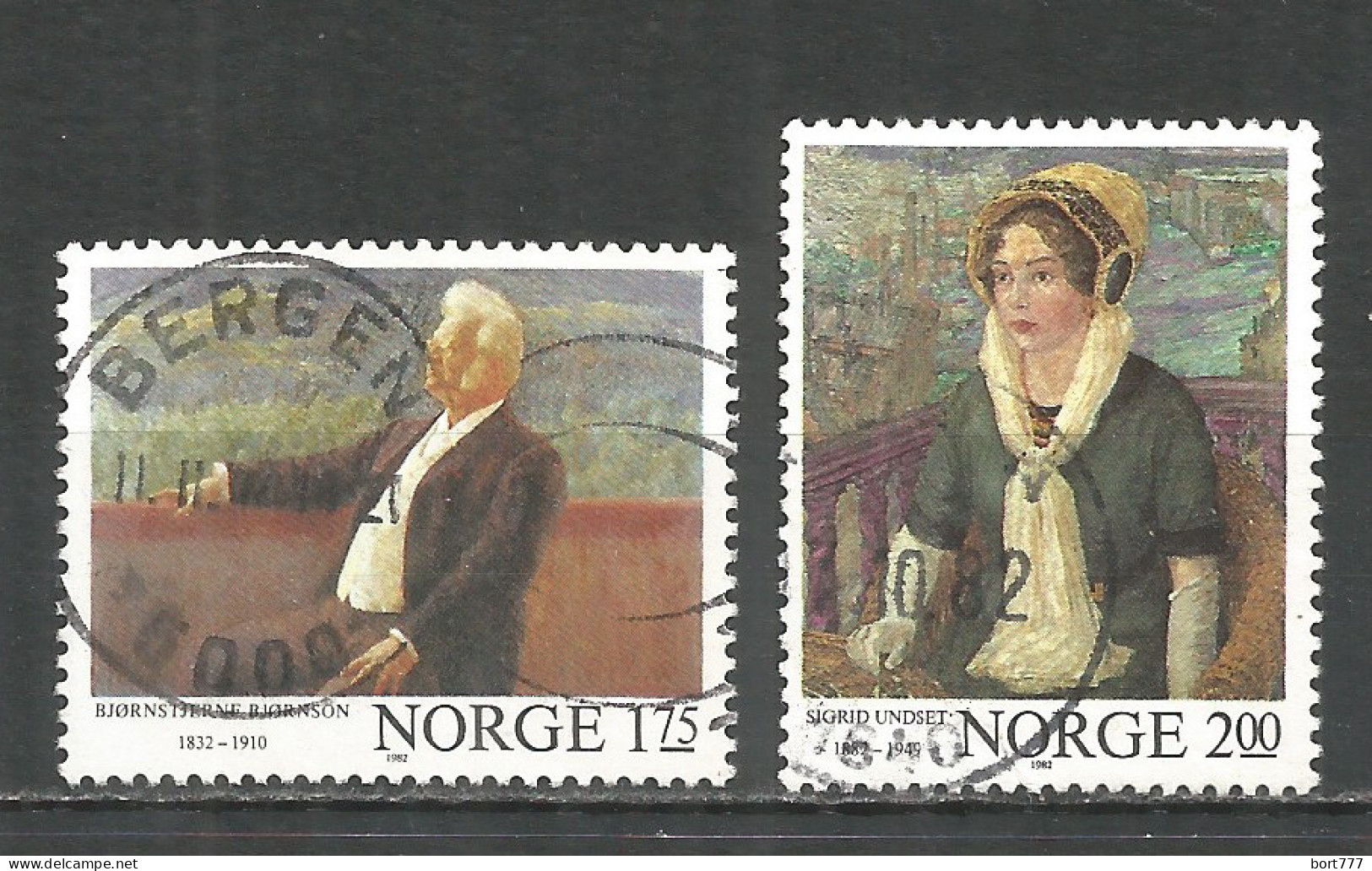 Norway 1982 Used Stamps Painting - Gebraucht