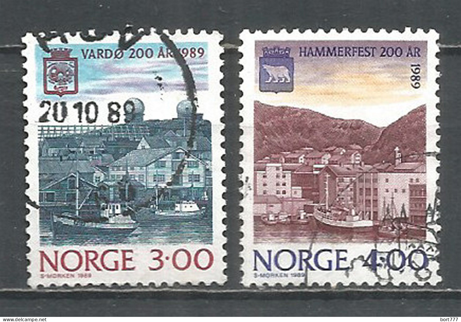 Norway 1989 Used Stamps  - Usati