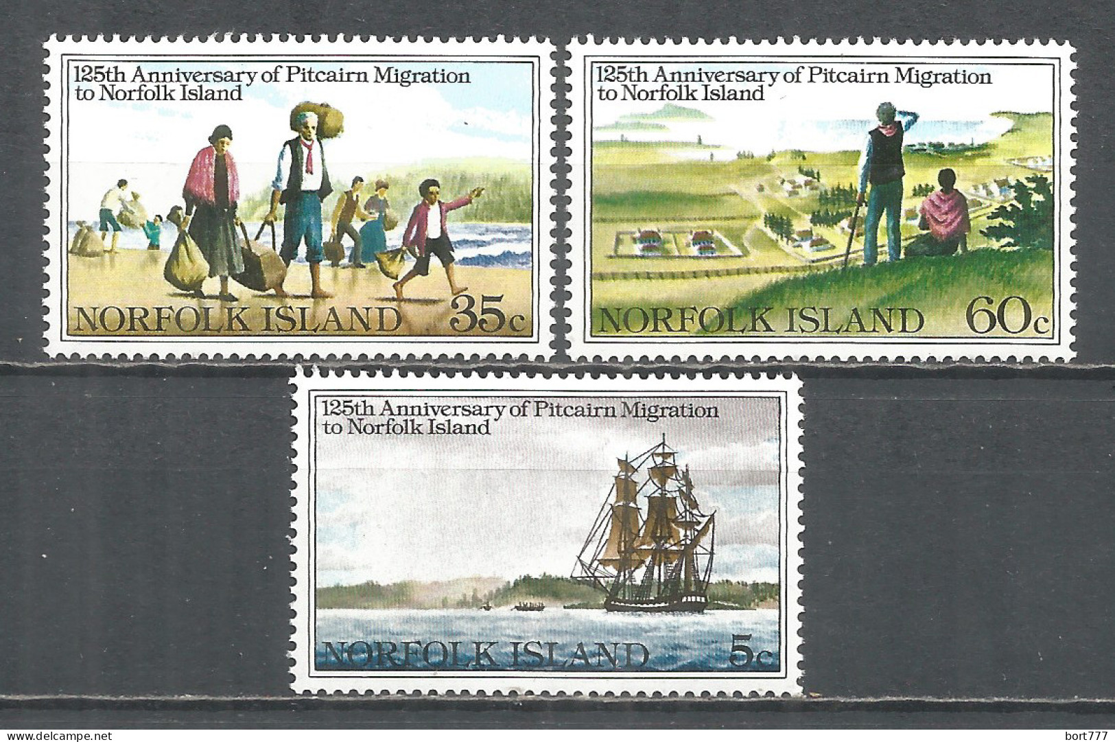 Norfolk Island  1981 Mint Stamp MNH (**) Ships - Ile Norfolk