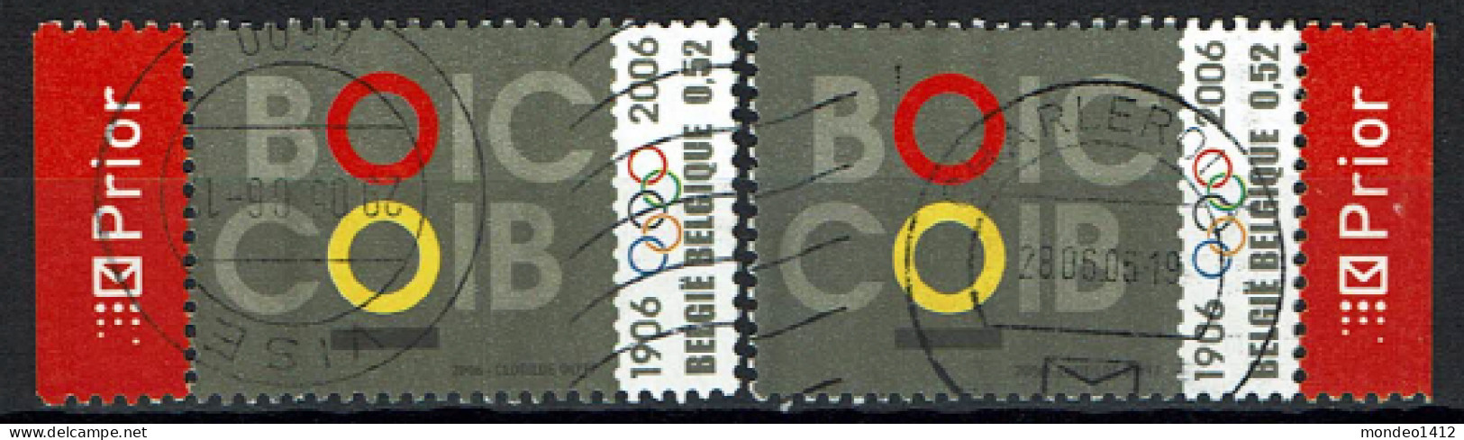 België OBP 3539 - The 100th Anniversary "BOIC"  Complete - Used Stamps