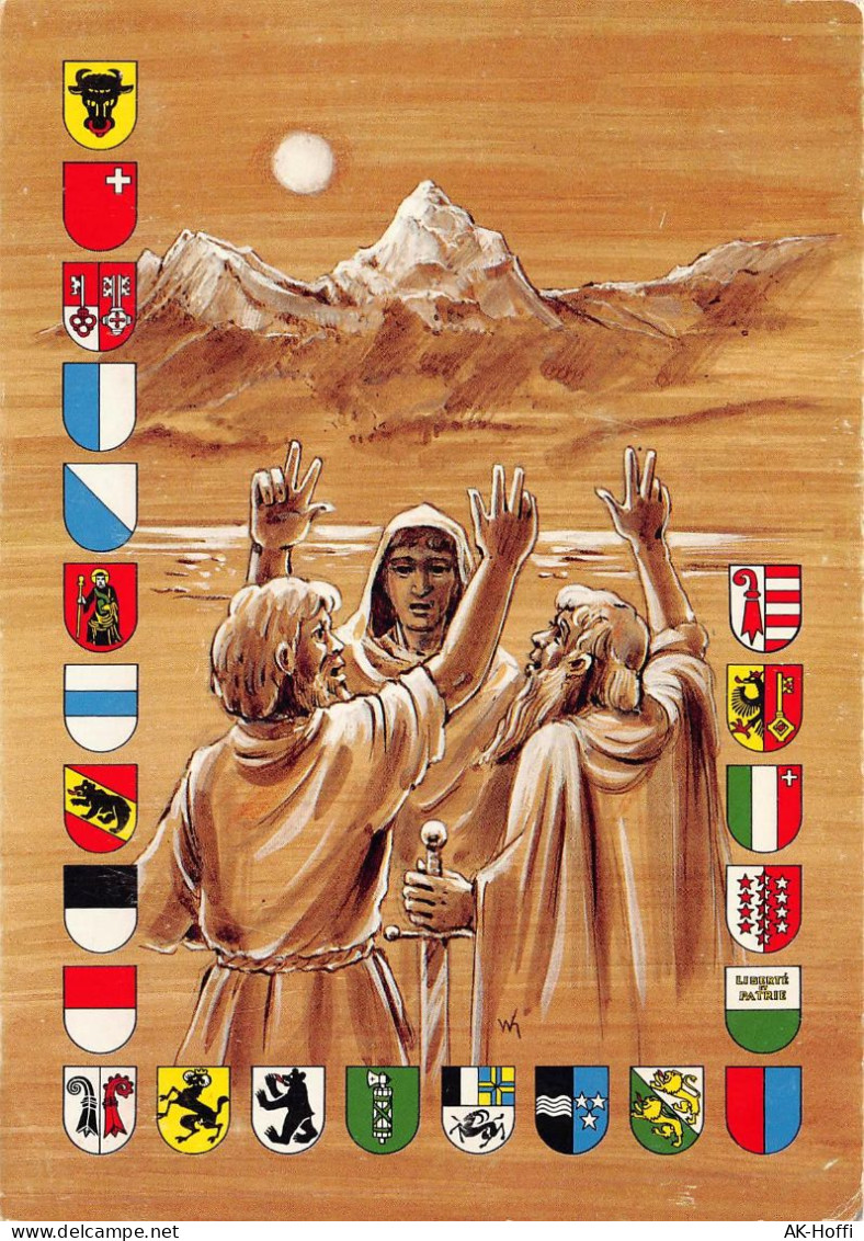 Switzerland 1991 700 Jahre Eidgenossenschaft Wappen - Otros & Sin Clasificación