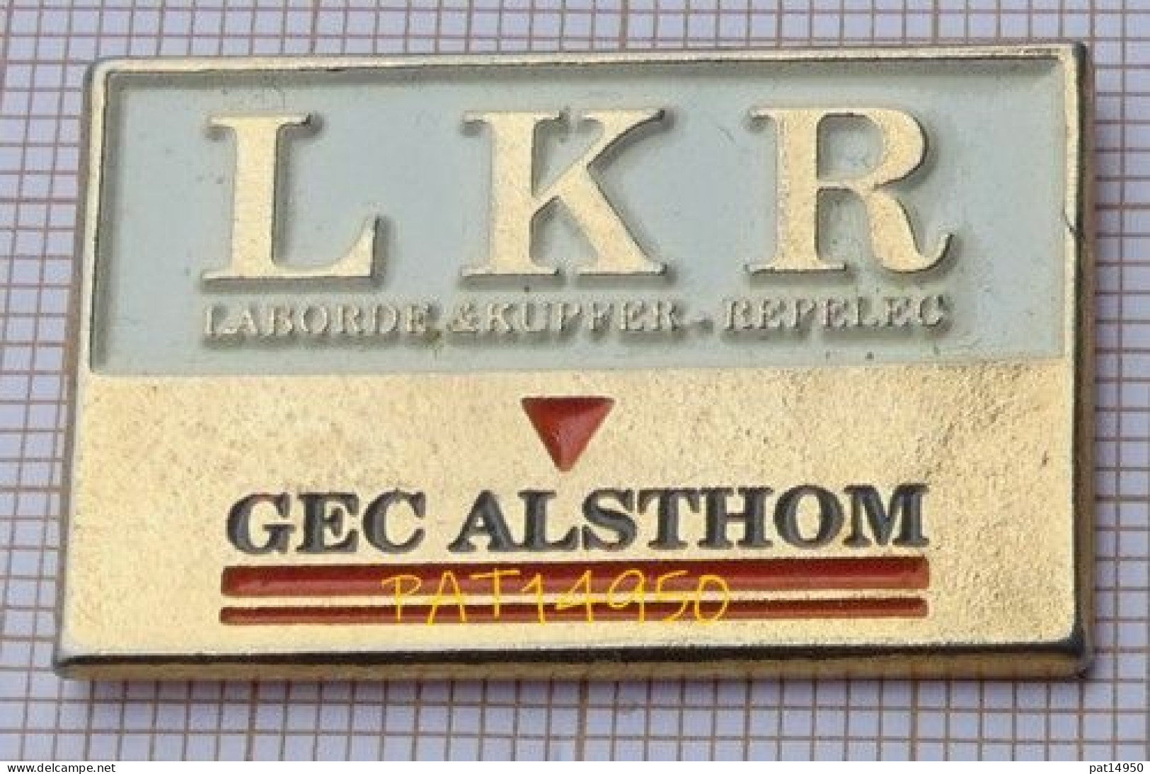 PAT14950 GEC ALSTHOM LKR  Laborde Kupfer Repelec - Markennamen