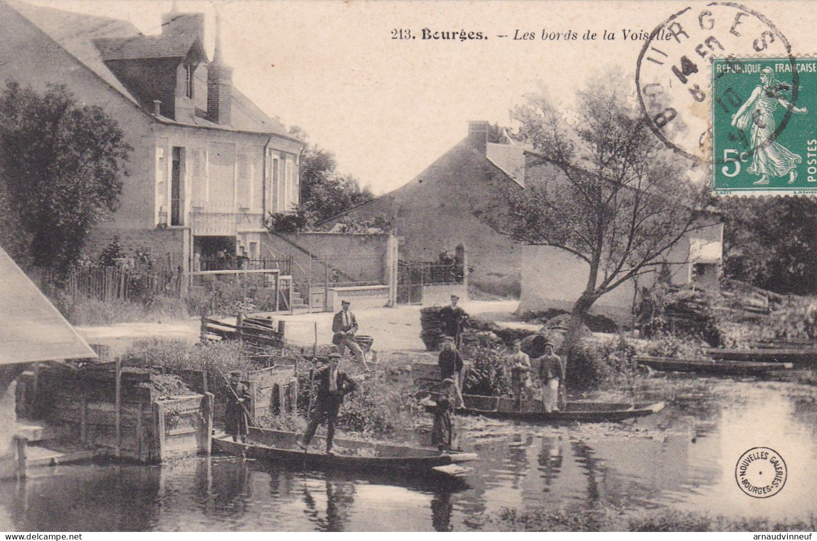 18-BOURGES LES BORDS DE LA VOISILLE - Bourges