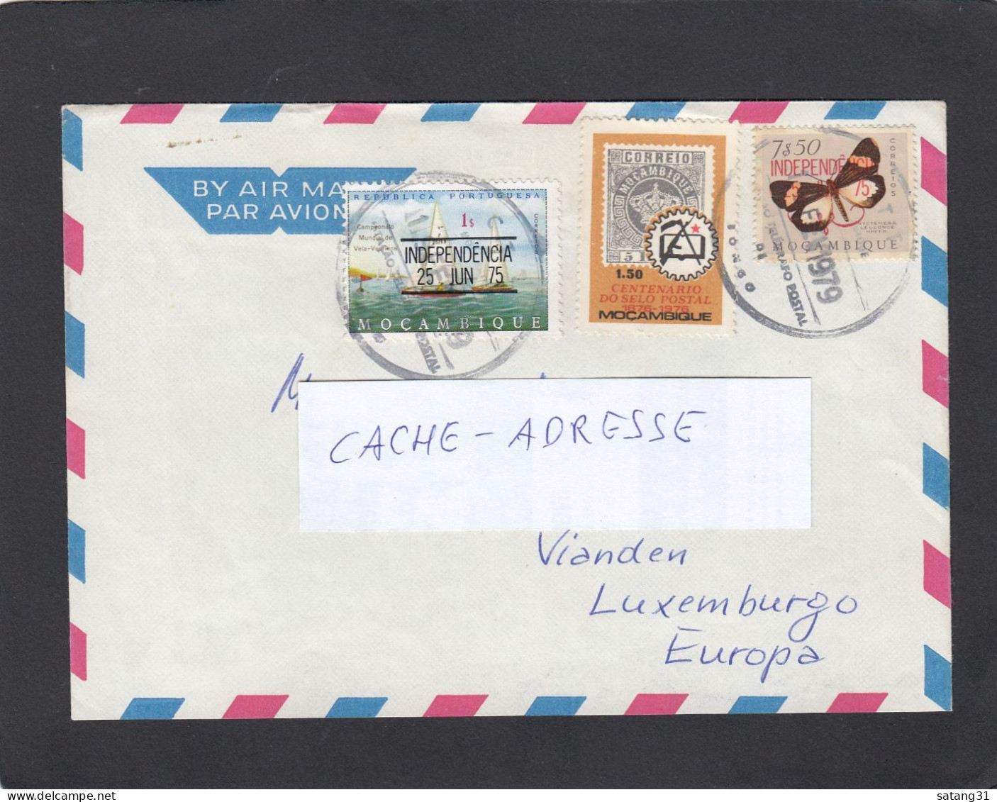 LETTRE DE SONGO POUR VIANDEN,LUXEMBOURG,1979. - Mozambique