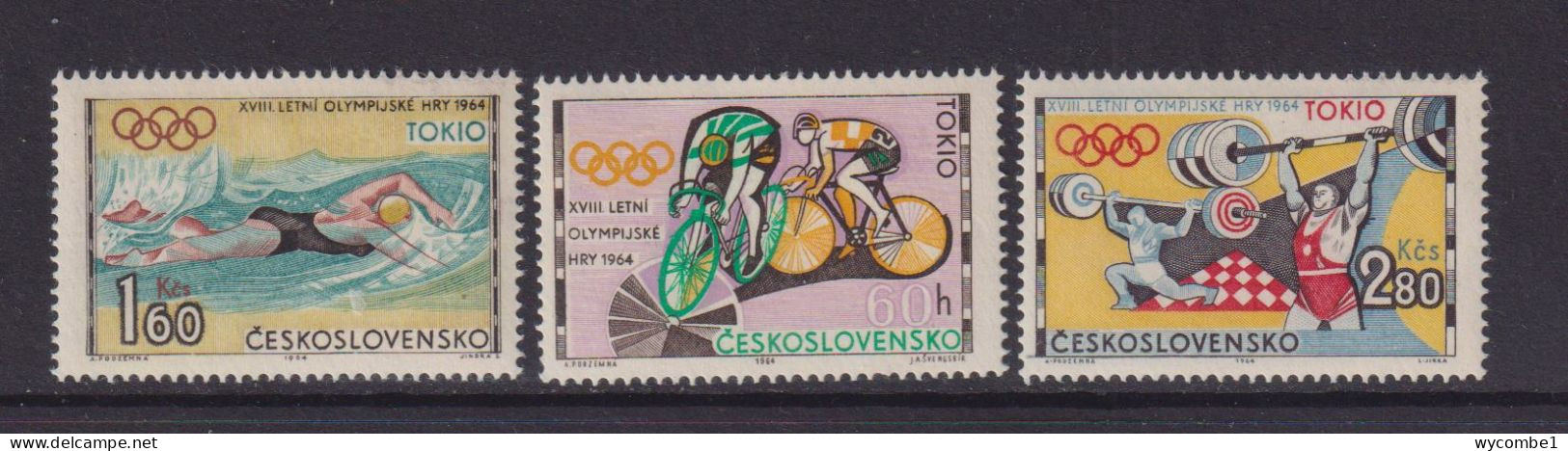 CZECHOSLOVAKIA  - 1964 Olympic Games Set Never Hinged Mint - Unused Stamps