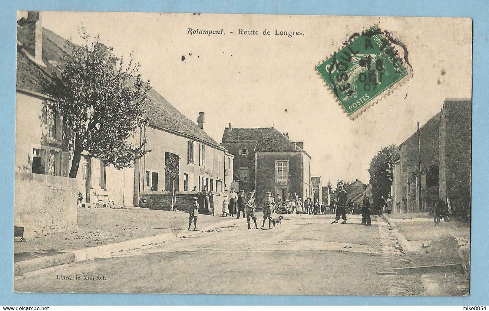 1388  CPA   ROLAMPONT   (Haute-Marne)  Route De Langres  +++++++++++++++++ - Sonstige & Ohne Zuordnung