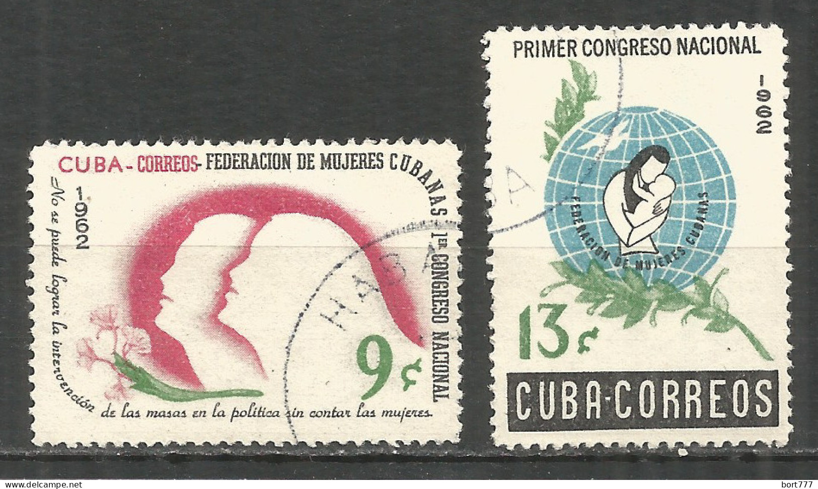 Caribbean 1962 Year , Used Stamps Set Mi.# 811-12 - Usati