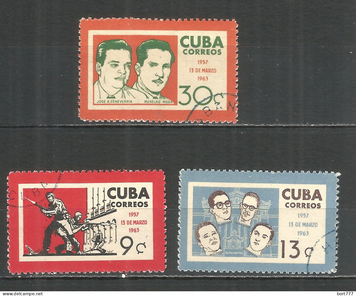 Caribbean 1963 Year , Used Stamps Mi.# 838-40 - Usati