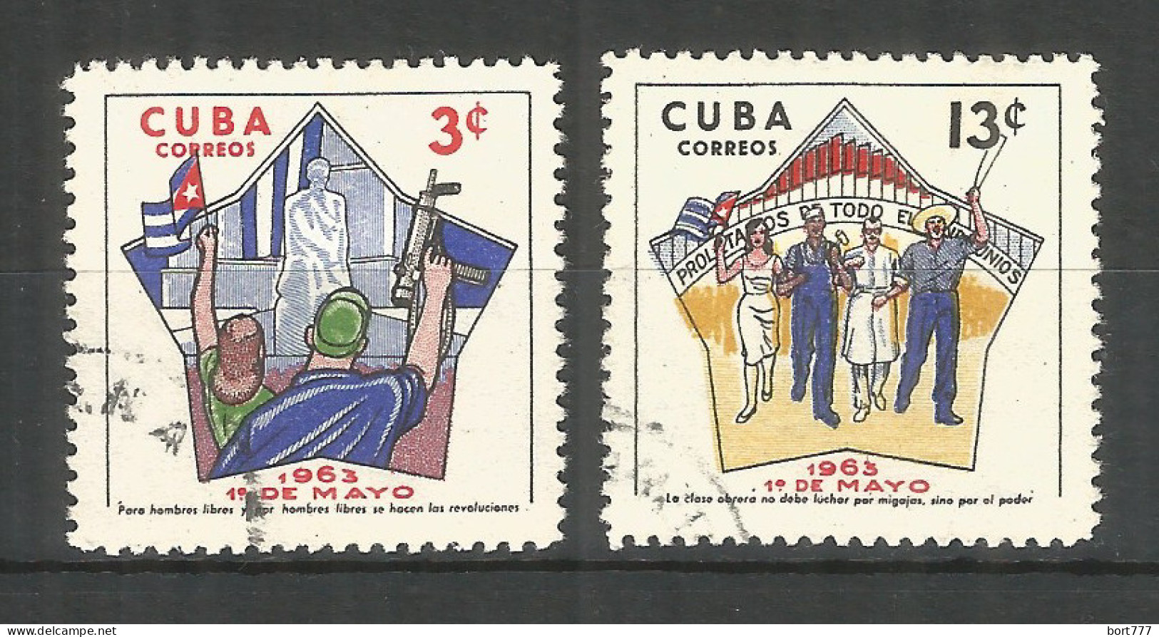 Caribbean 1963 Year , Used Stamps Set Mi.# 845-46 - Usati