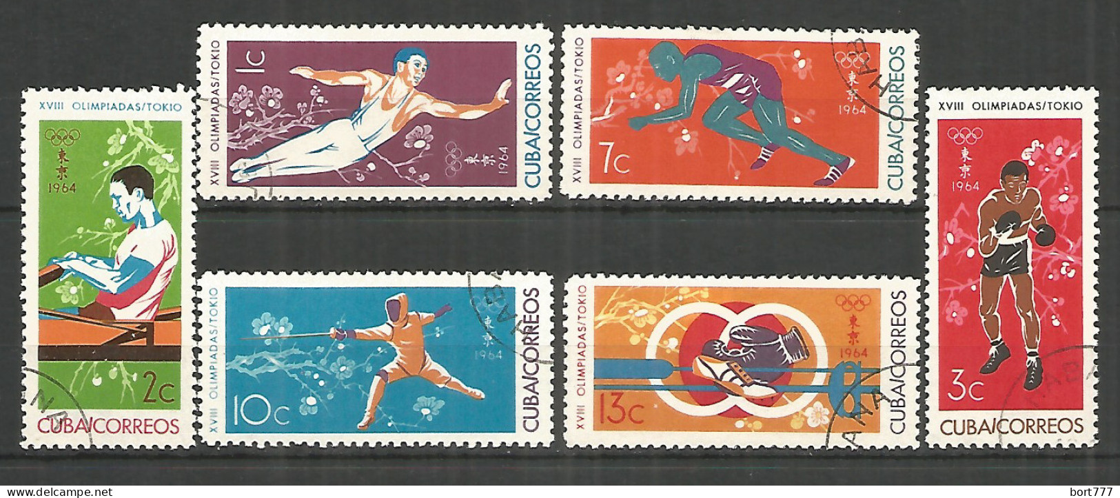 Caribbean 1964 Year , Used Stamps Mi.# 912-17 - Used Stamps