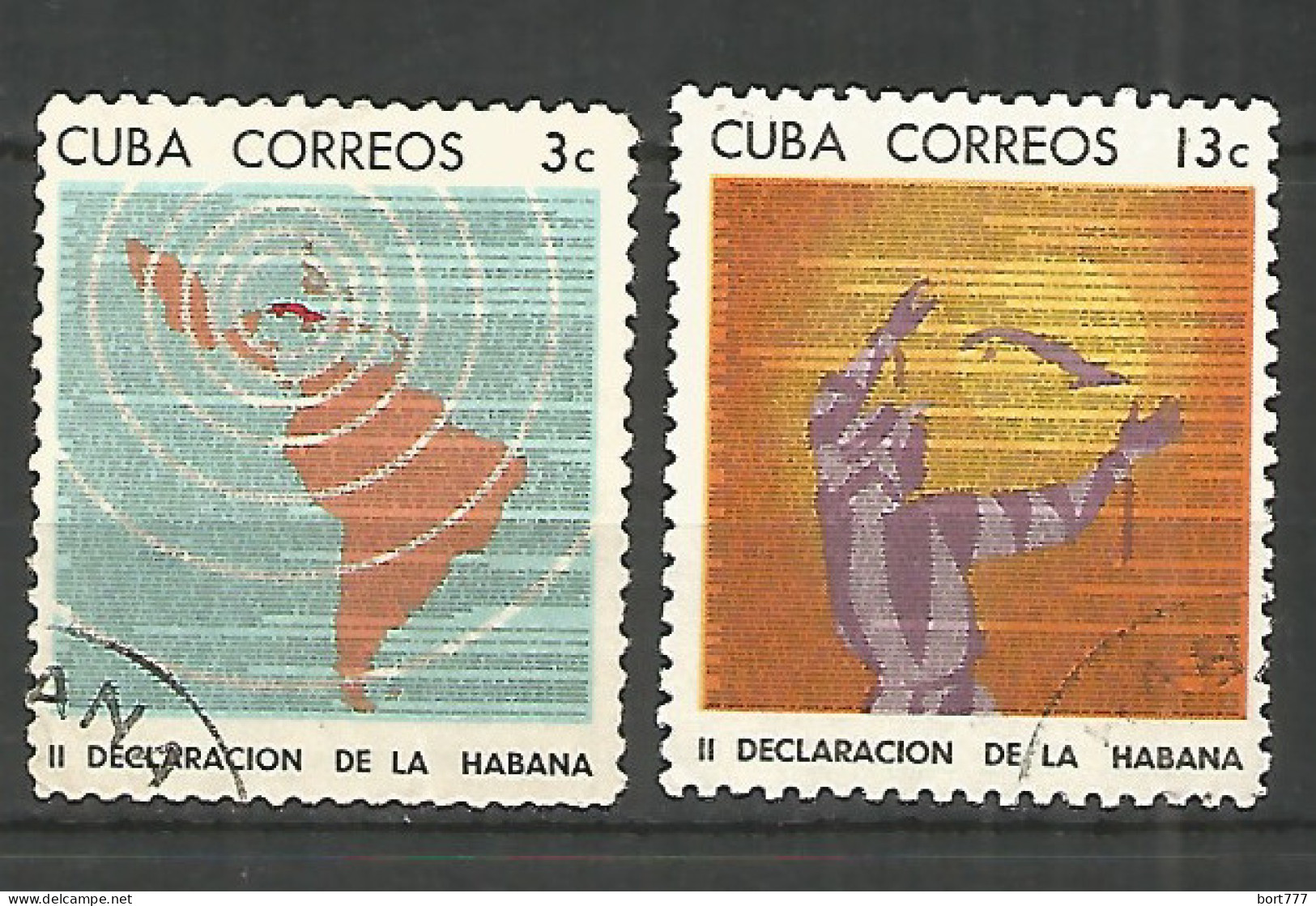 Caribbean 1964 Year , Used Stamps Mi.# 992-93 - Usati