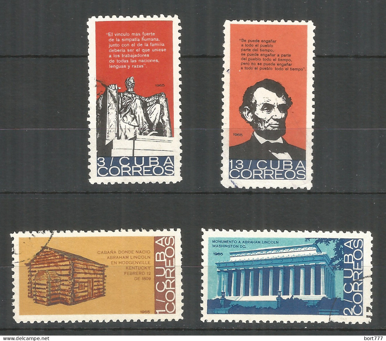 Caribbean 1965 Year , Used Stamps Set Mi.# 1014-1017 - Oblitérés