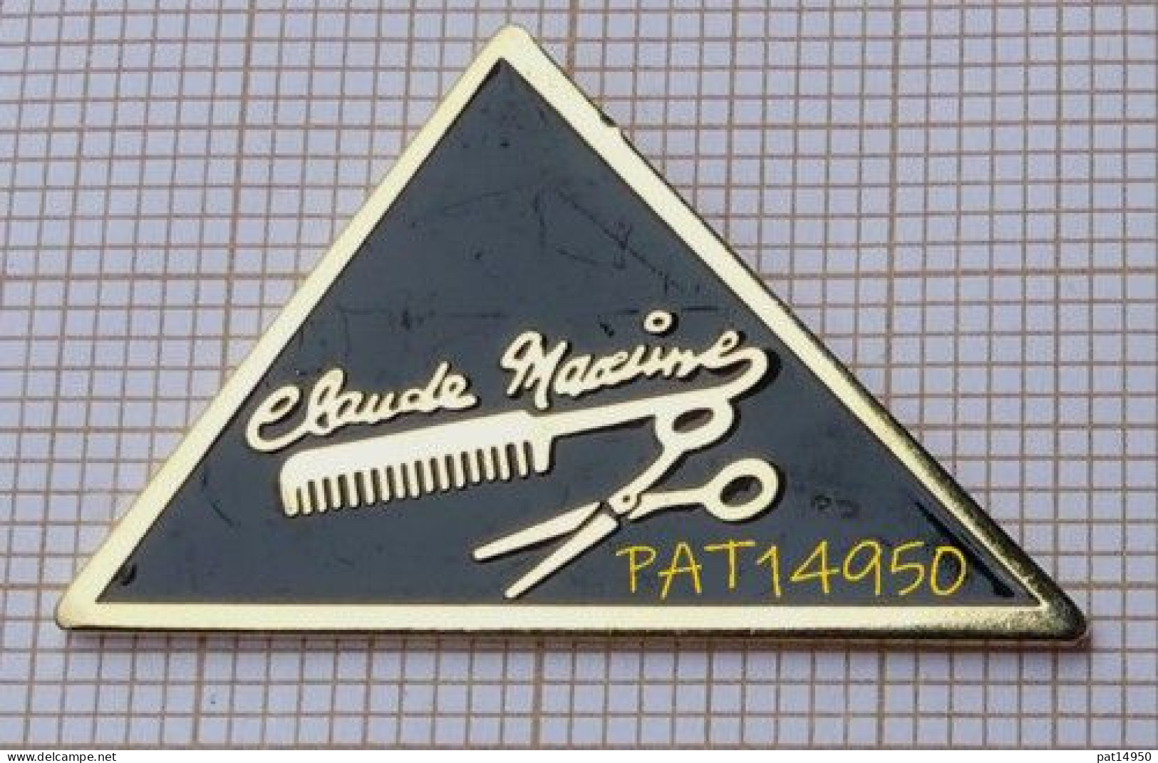 PAT14950 CLAUDE MAXIME  COIFFURE   PEIGNE PAIRE De CISEAUX  COIFFEUR - Andere & Zonder Classificatie