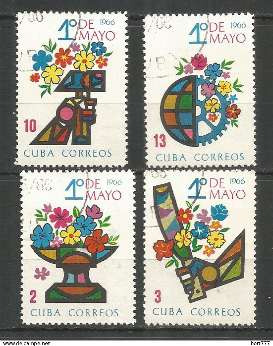 Caribbean 1966 Year , Used Stamps Set Mi# ​​1167-70 - Gebruikt