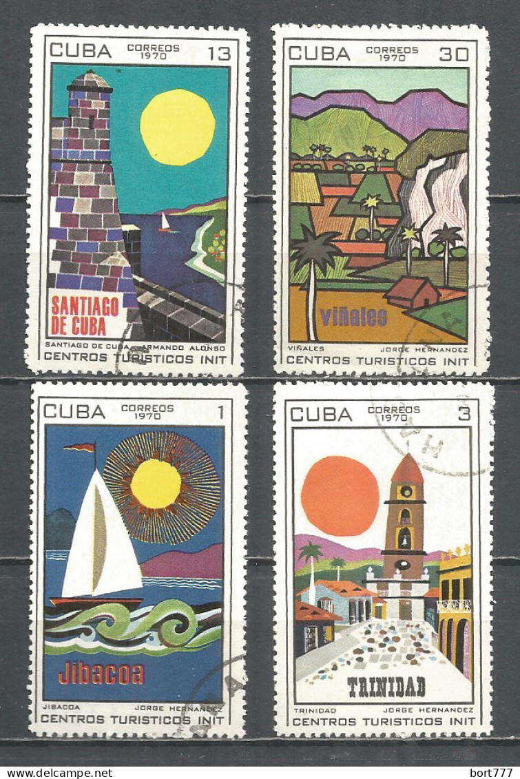 Caribbean 1970 Year , Used Stamps Mi# 1558-61 - Usados