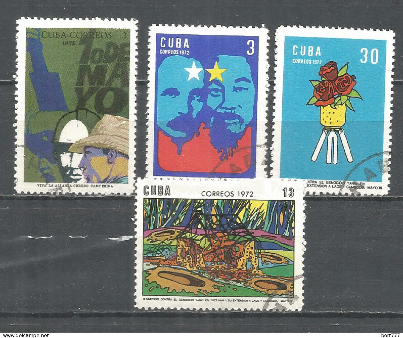 Caribbean 1972 Year , Used Stamps Mi# 1769-72 - Gebraucht