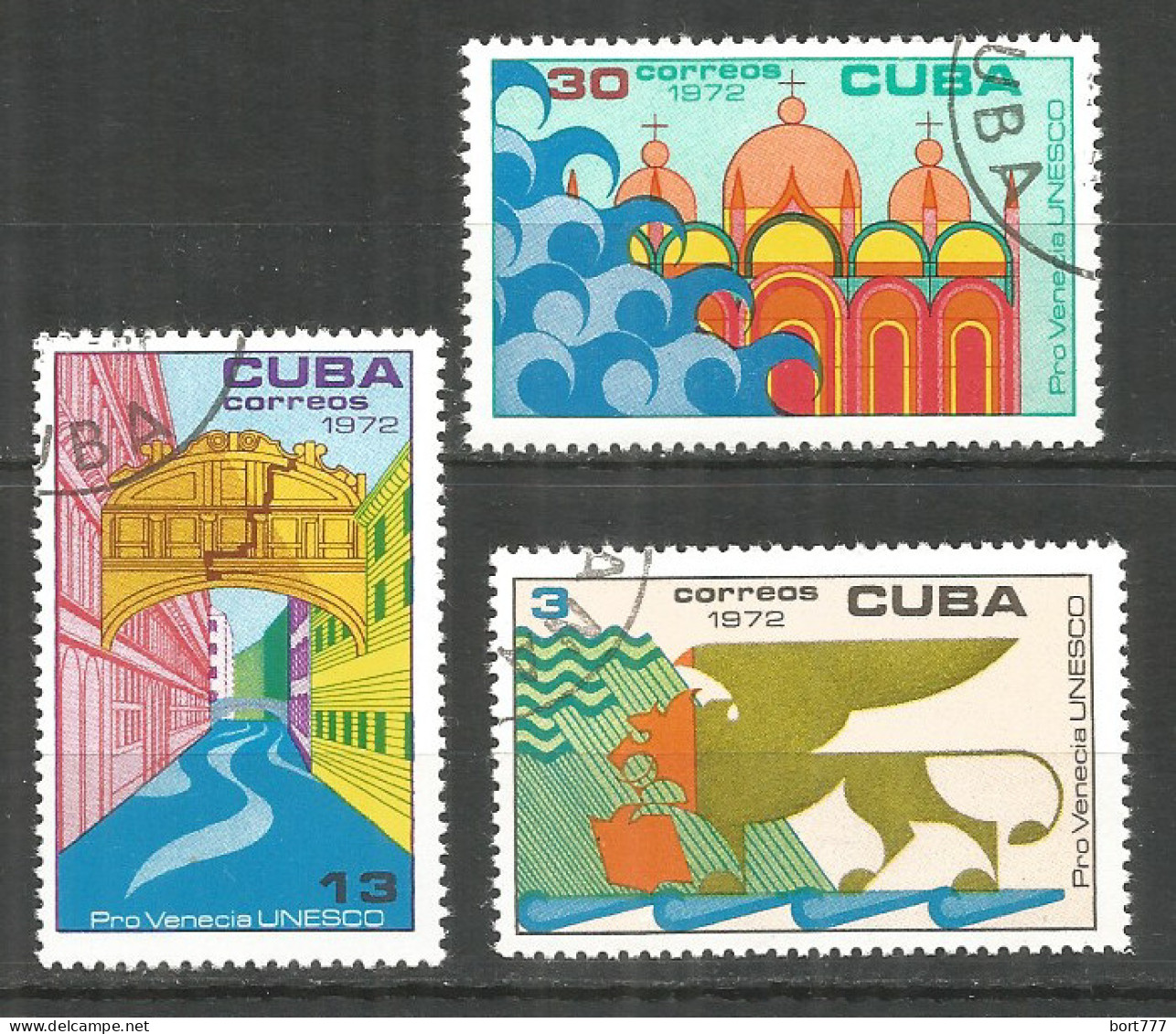 Caribbean 1972 Year , Used Stamps Mi# 1828-30 - Used Stamps