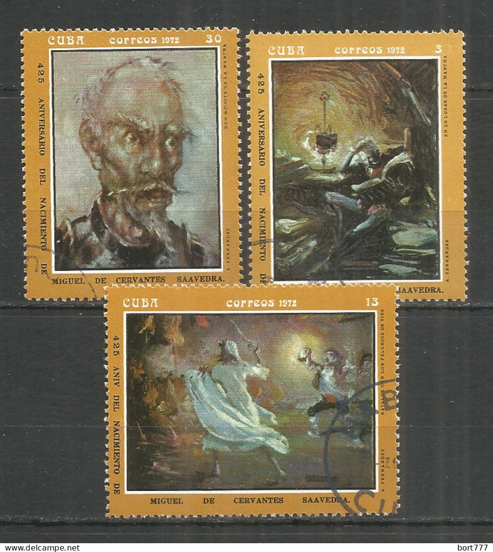 Caribbean 1972 Year , Used Stamps Painting - Gebraucht